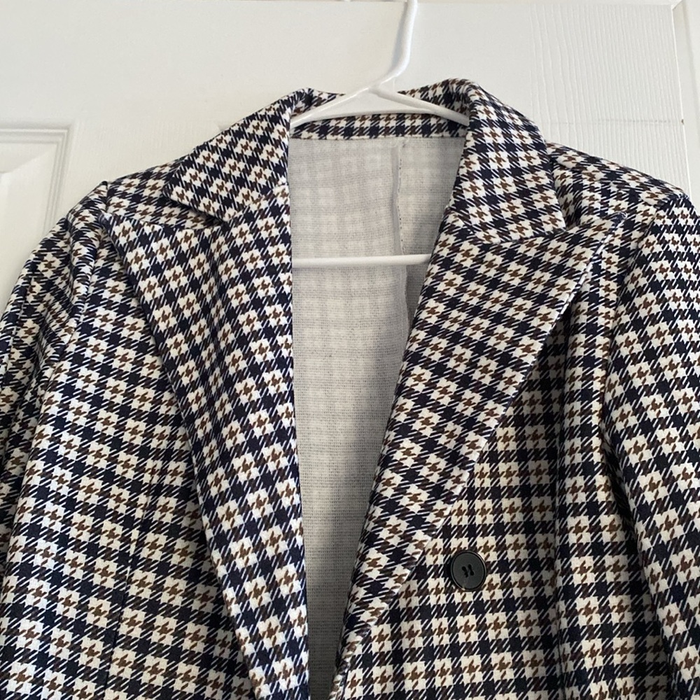 Checkered/Hounds Blazer - image 3